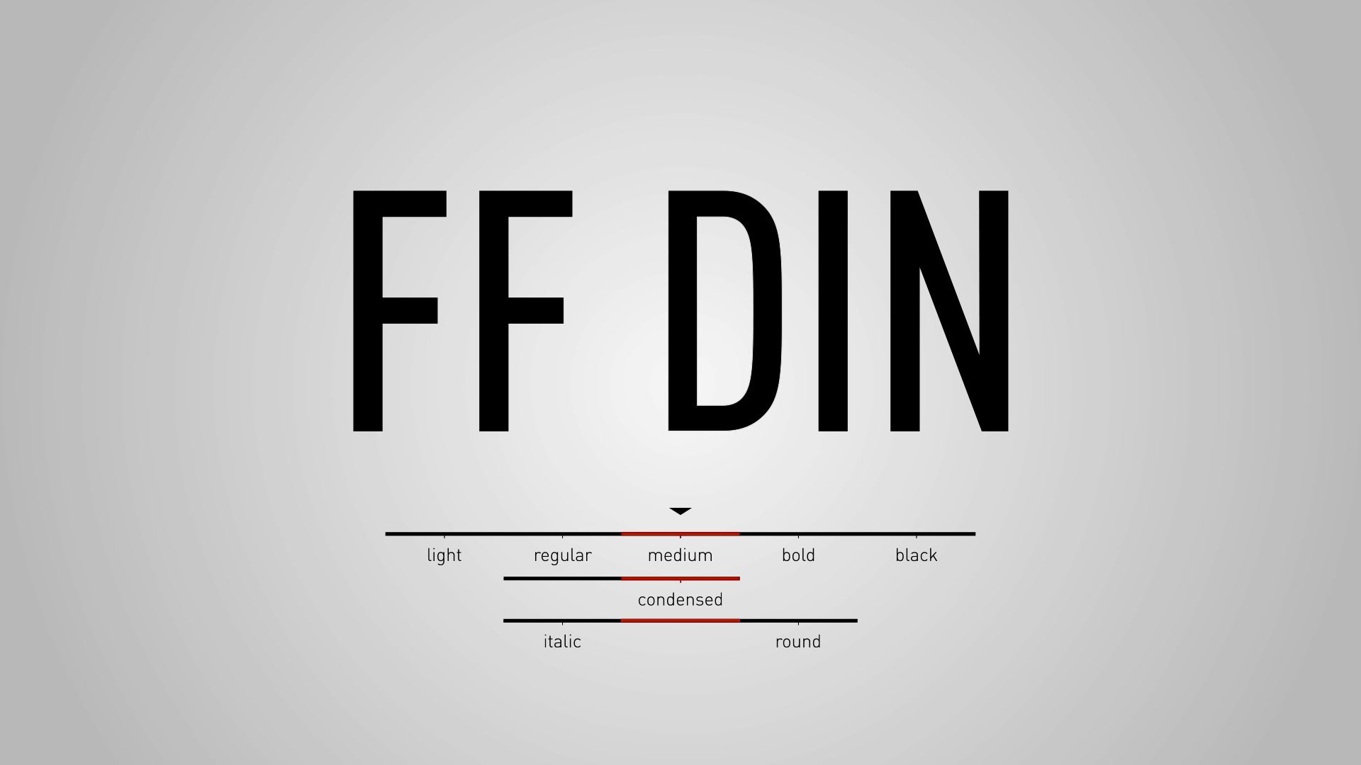 Din Cond Black Font Free Download